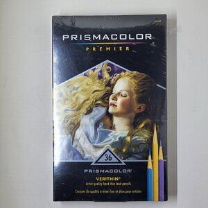 Prismacolor Premier Verithin Colored Pencils, Adult Coloring, 36 Pack